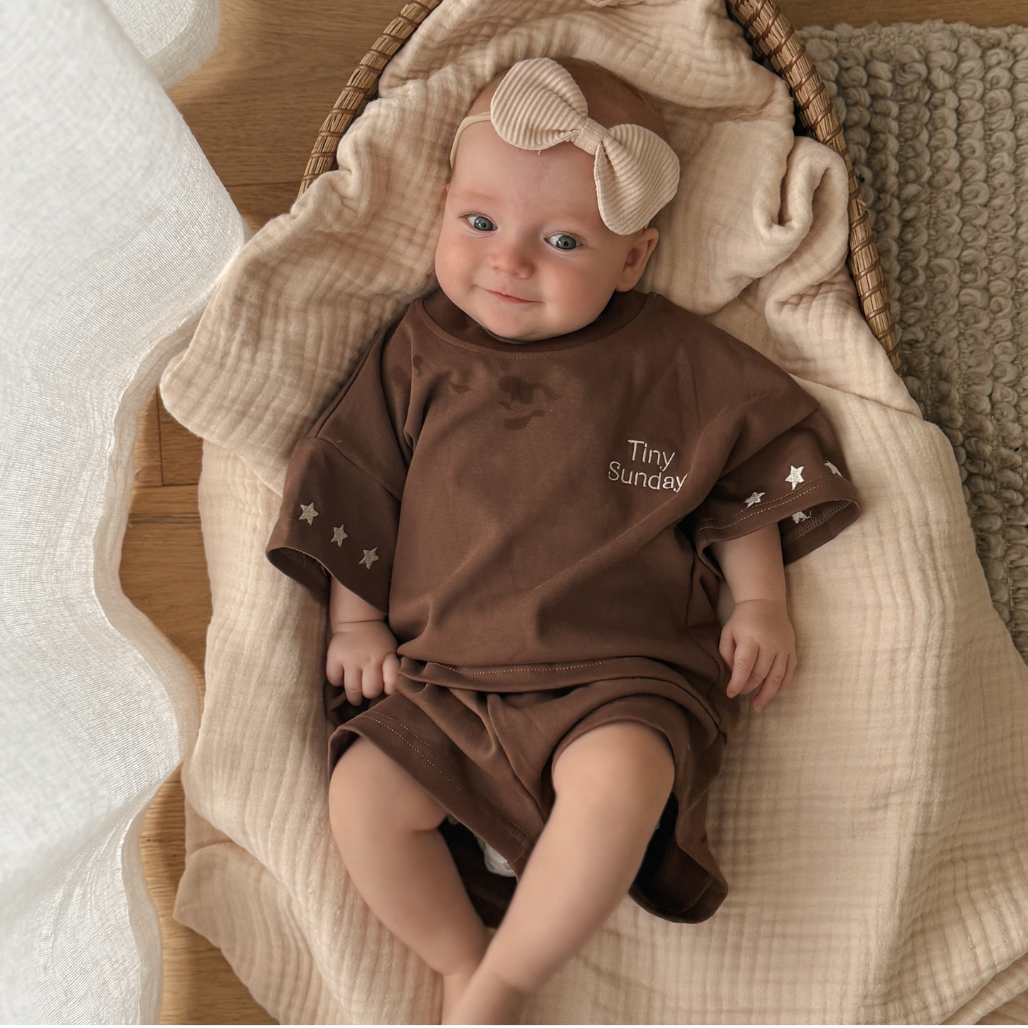 Tiny Star Set - Choccy Brown