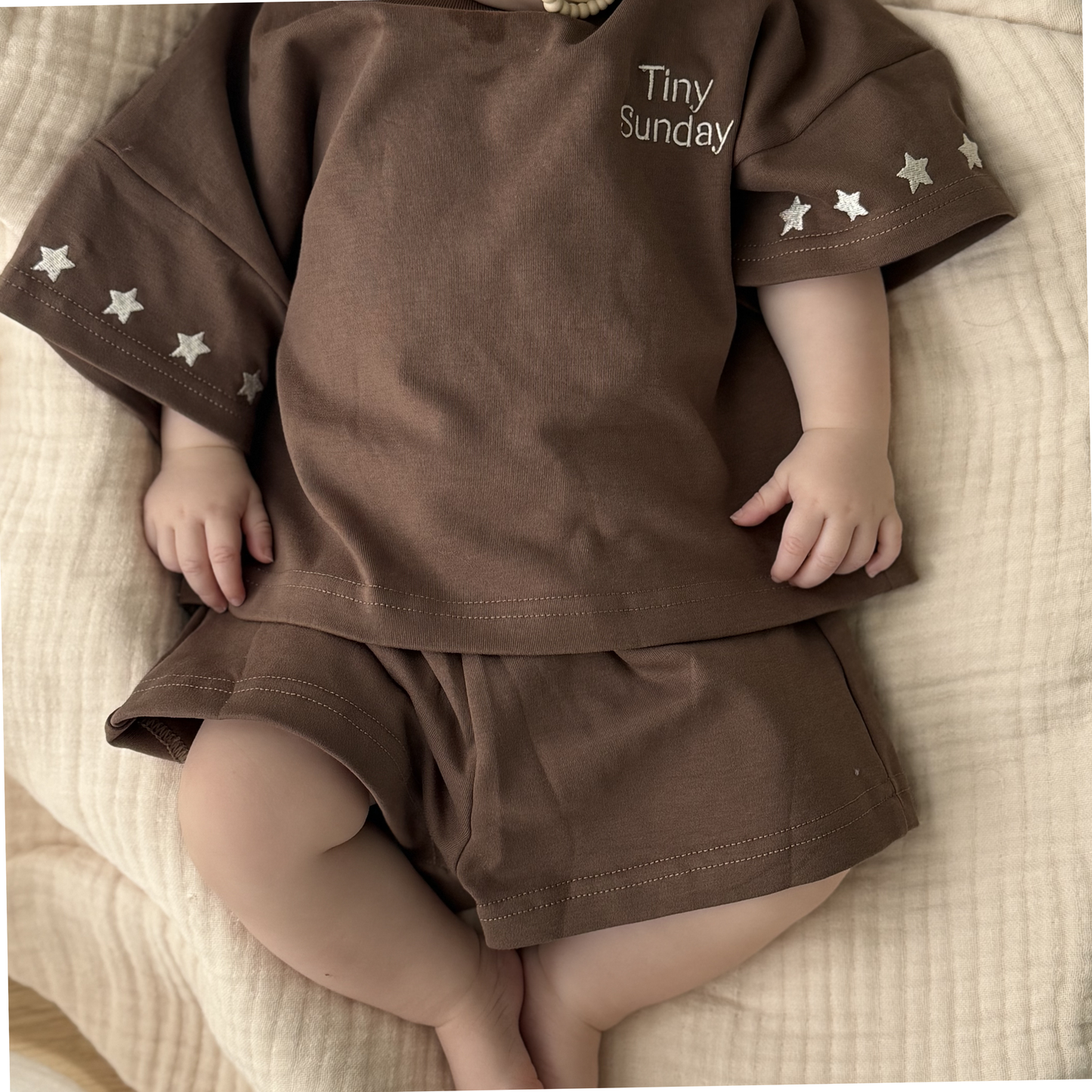 Tiny Star Set - Choccy Brown