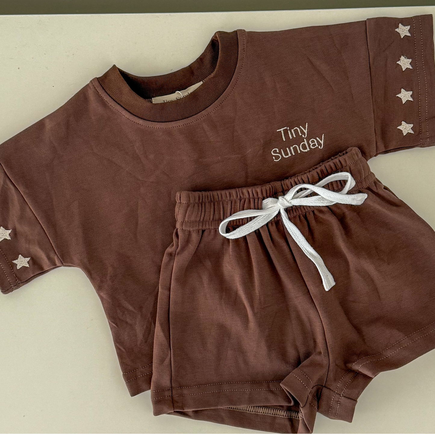 Tiny Star Set - Choccy Brown