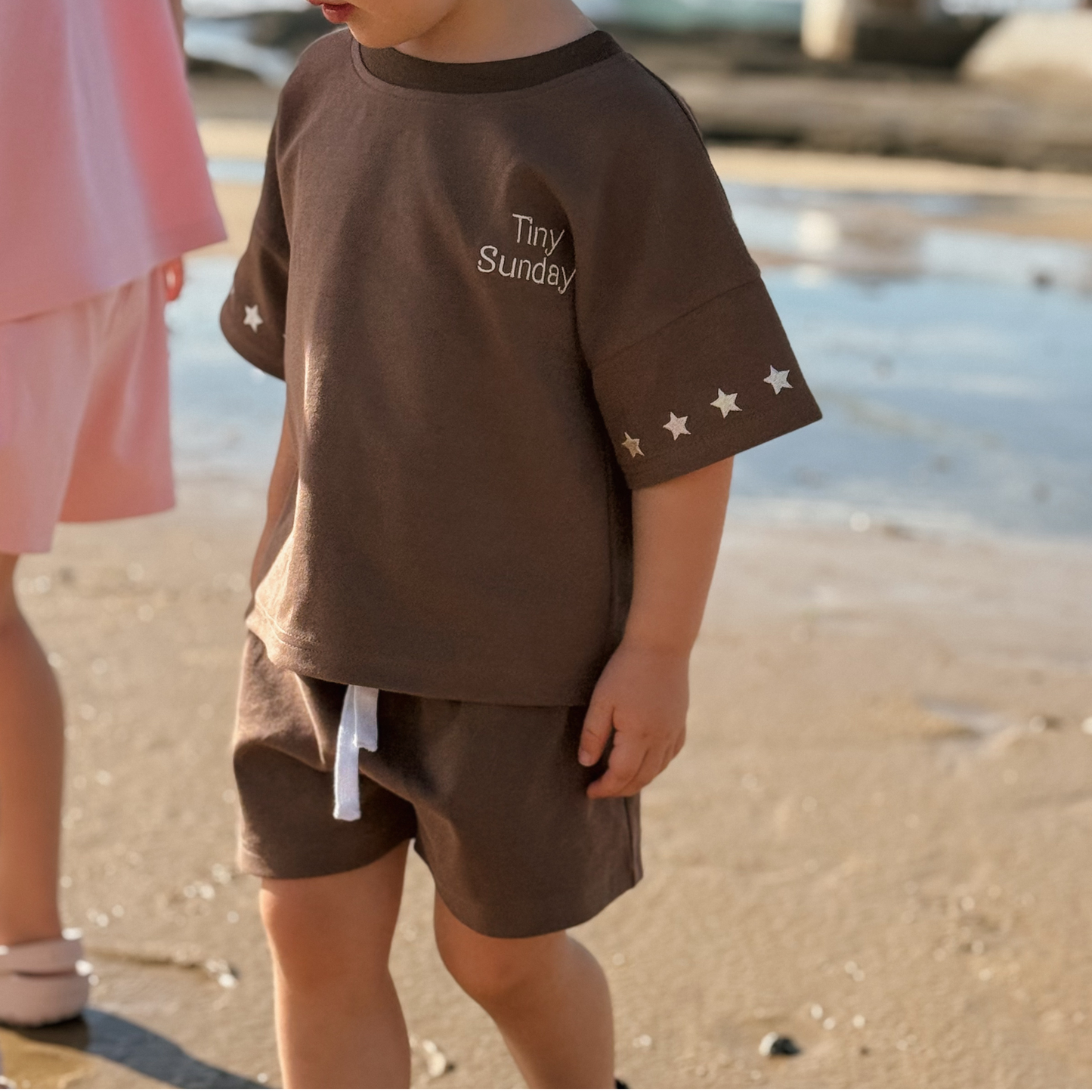 Tiny Star Set - Choccy Brown